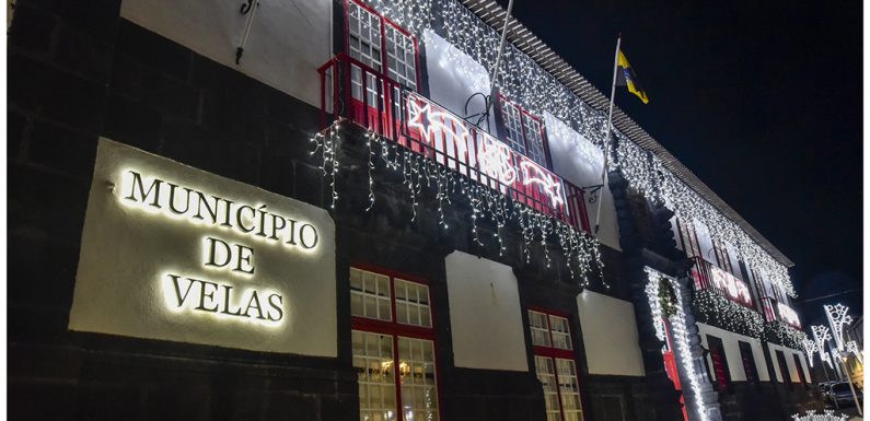Câmara Municipal das Velas aposta num reforço da iluminação de Natal na Vila