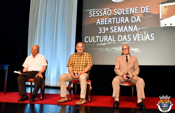 Luís Soares, Raúl Góis e José Luciano Coquete agraciados com a Medalha de Prata do Município das Velas