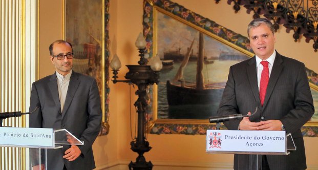 Presidente do Governo recebeu Embaixador do Irão em Portugal