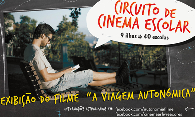 Filme “A Viagem Autonómica” exibido no Circuito de Cinema Escolar – Açores 2014