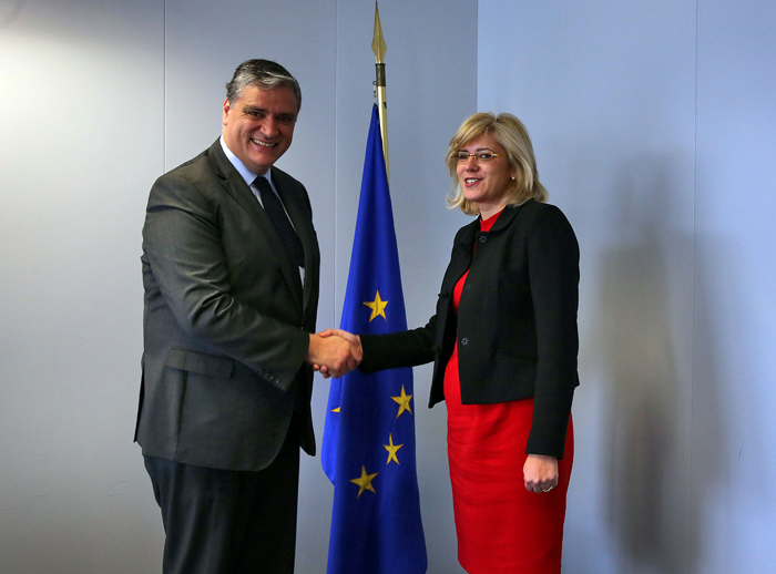 Vasco Cordeiro analisa Programa Operacional e Plano Junker com a nova Comissária Europeia para a Política Regional