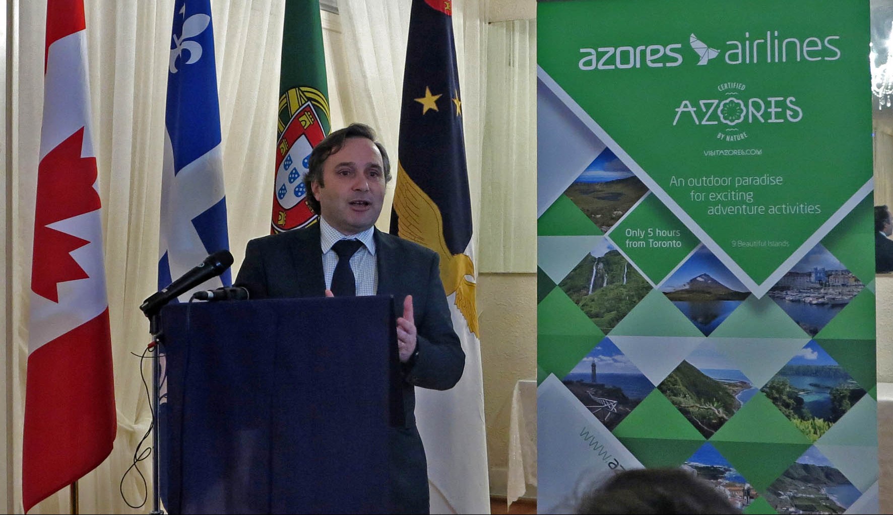 Marca Azores Airlines “surge da nossa ambição de fazer mais e melhor”, afirma Vítor Fraga