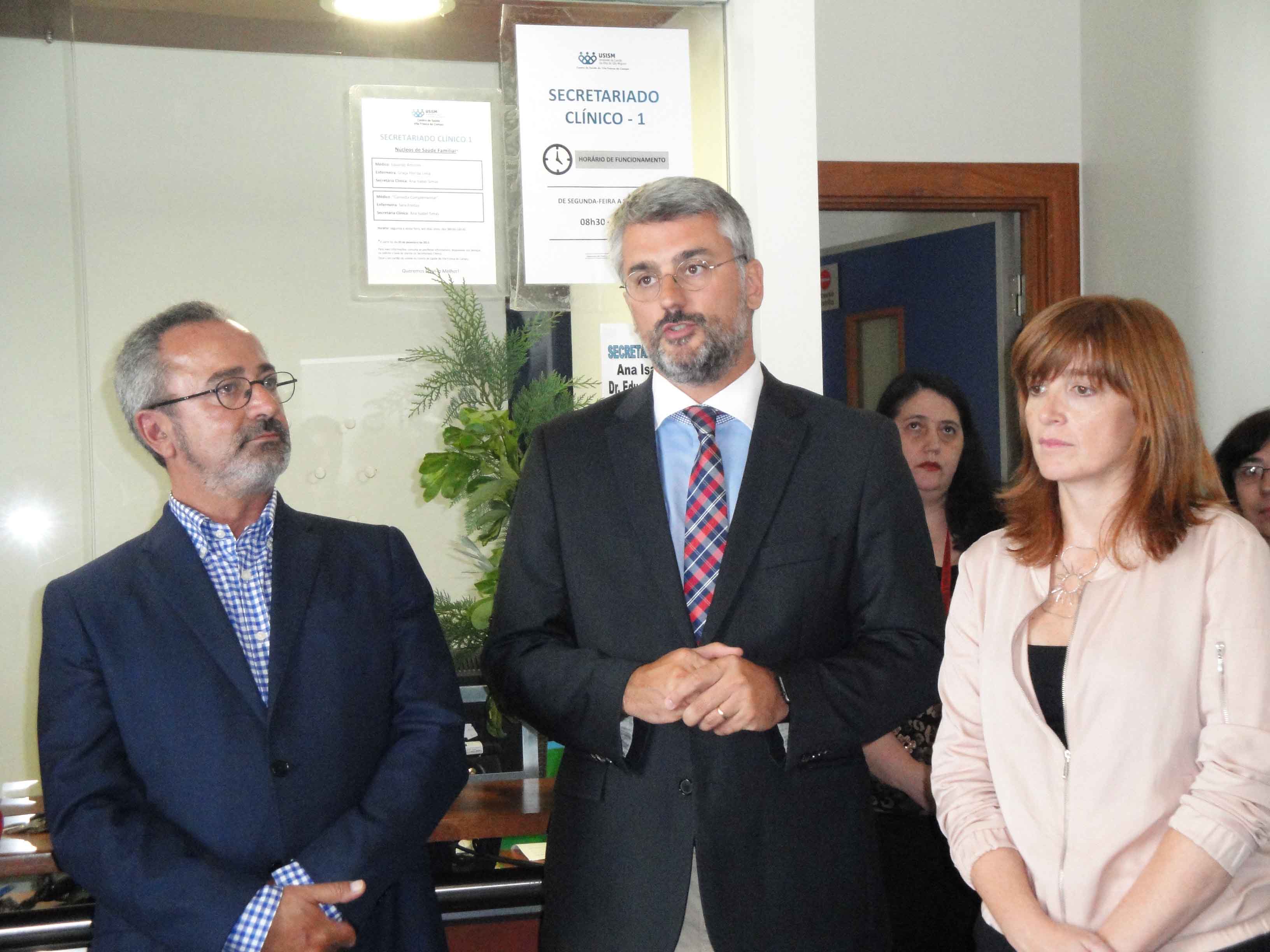 Açores têm oito centros de saúde acreditados ou em fase de acreditação, afirma Luís Cabral