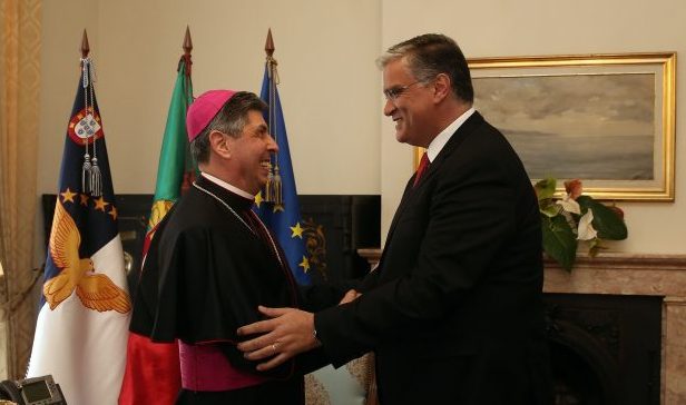 Presidente do Governo recebeu D. José Avelino Bettencourt