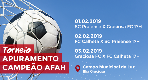 Torneio de Apuramento para o Campeão AFAH -Praiense, Graciosa FC e FC Calheta disputam título