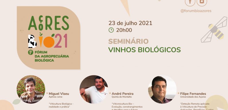 Governo dos Açores promove Seminário de vinhos biológicos e “showcooking” bio na Ilha do Pico