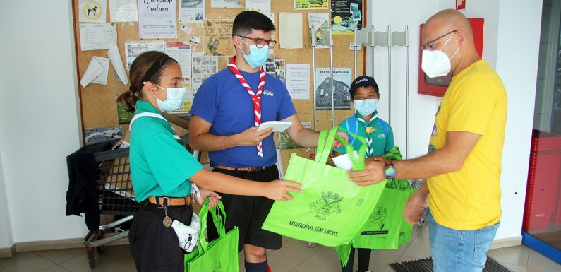 Autarquia de Velas sensibiliza Munícipes para utilização de sacos reutilizáveis