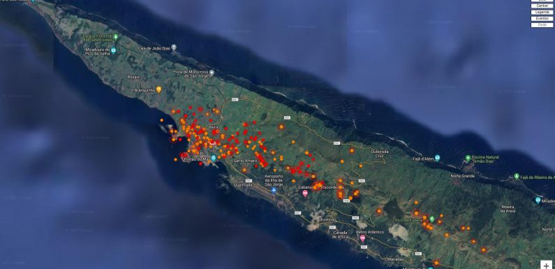 Crise sísmica em São Jorge é de origem sismo-vulcânica