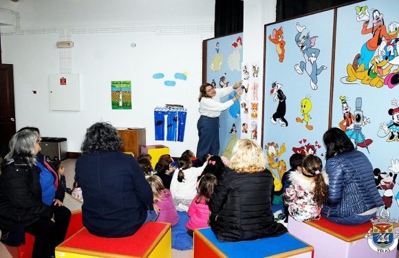 Biblioteca Municipal recebe “Hora do Conto”