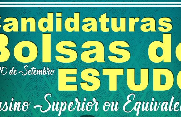 Aberto período de candidaturas a bolsas de estudo a jovens do concelho