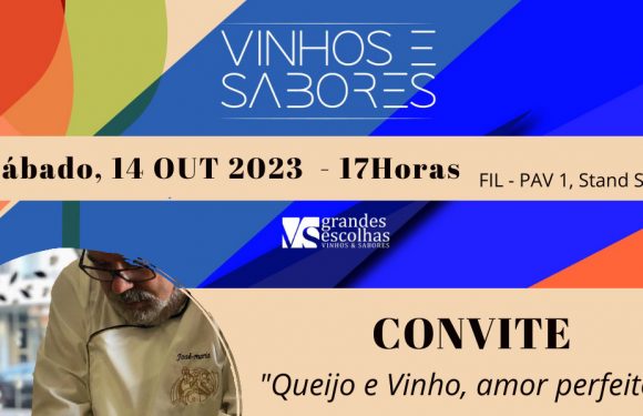 Queijo São Jorge em destaque na feira “Grandes Esolhas/Vinho e Sabores2023”