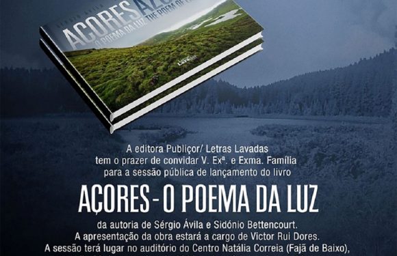 Livro de fotografias “Açores O Poema da Luz”