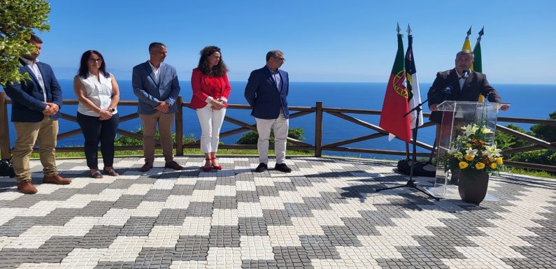 Inaugurado o “Pacote de Pavimentações e Miradouros” no concelho das Velas
