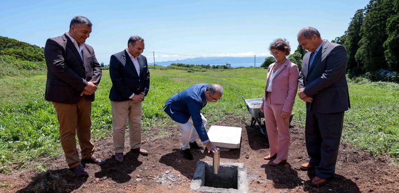 Lançada a primeira pedra da obra do novo Matadouro de São Jorge