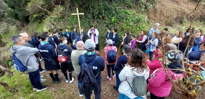 São Jorge inaugurou Via-Sacra digital enquadrada na natureza a partir do trilho entre a Fajã dos Cubres e a Caldeira de Santo Cristo