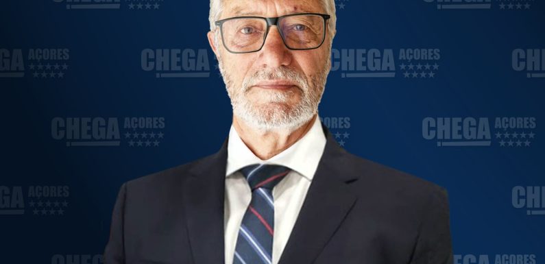 José Macedo Rodrigues Bernardo encabeça a lista do Chega Açores à Assembleia da República