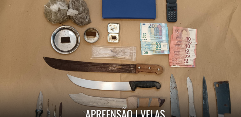  Detenção de suspeito de Tráfico de Estupefacientes nas Velas