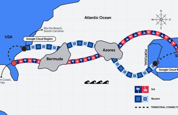 Google escolhe novamente os Açores para amarração de novo cabo submarino