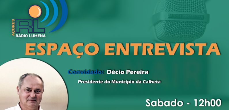 Espaço Entrevista – Décio Pereira