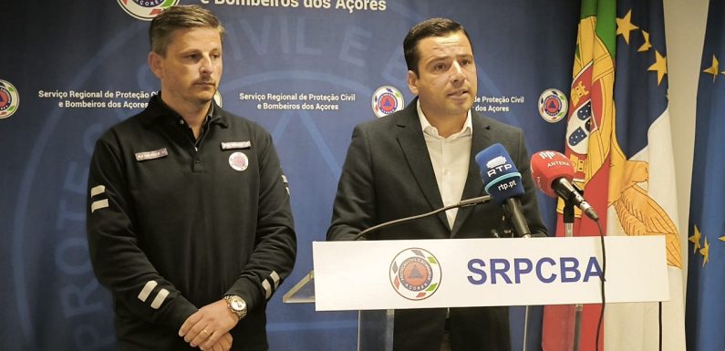Proteção Civil faz balanço da passagem  do ciclone tropical Gabrielle pelos Açores