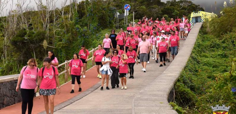 Velas caminhou pelo “Outubro Rosa”