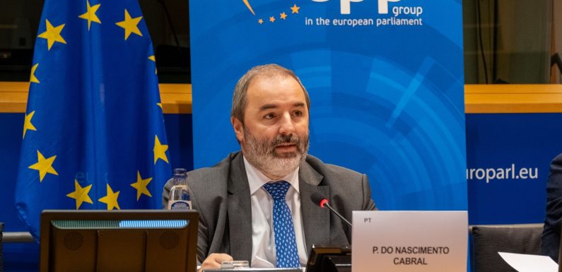 Paulo do Nascimento Cabral nomeado responsável do PPE para o Tratado do Alto Mar